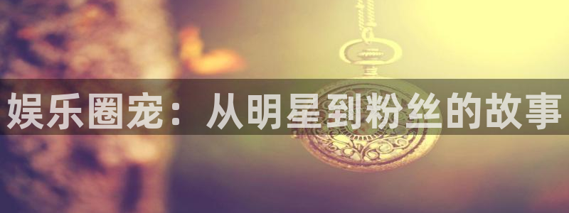 壹号app下载：娱乐圈宠：从明星到粉丝的故事