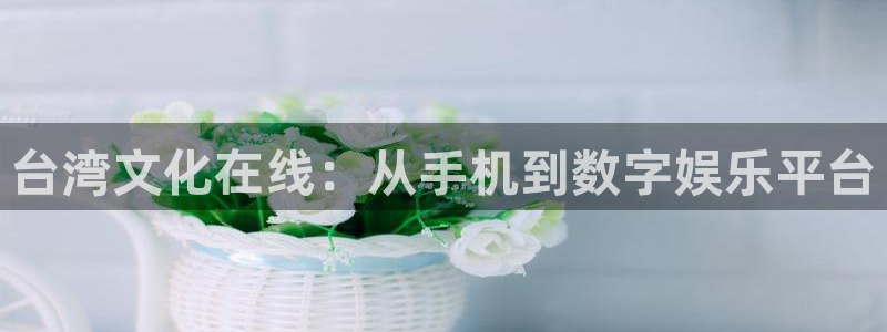 杏宇app下载安装：台湾文化在线：从手机到数字娱乐平台