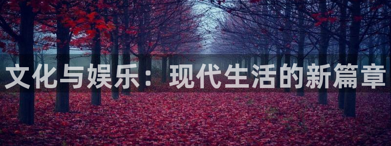 壹号平台娱乐：文化与娱乐：现代生活的新篇章